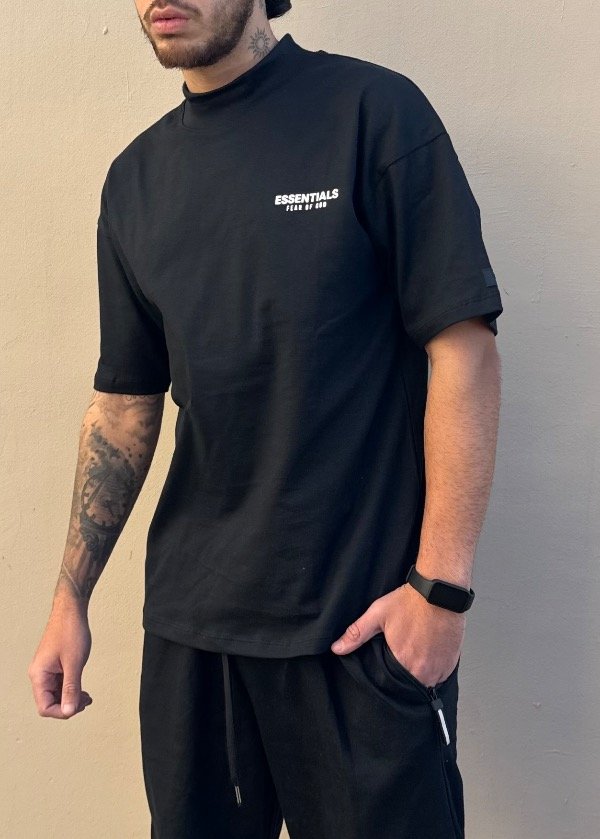 Producto - Remera Essentials Fear Of God Negra - 0