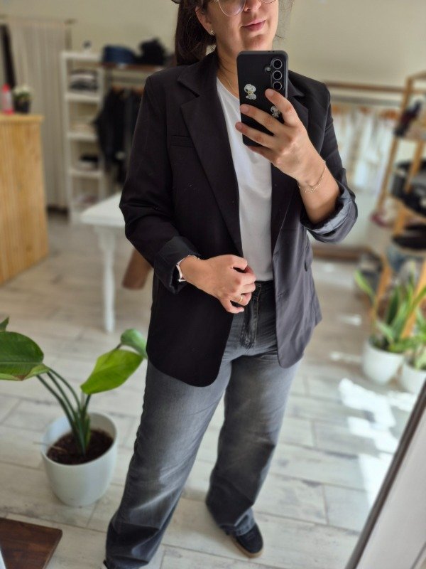 Producto - Blazer Sastrero Piero Negro