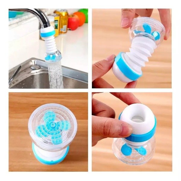 Producto - Adaptador Canilla Pico Extensible Anti Salpicadura Cocina Surtido Plástico