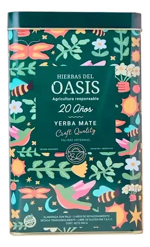 Producto - Yerba mate Premium (Lata + Yerba)