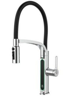 Producto - Grifo Sensor de temperatura Monocomando Canilla Para Cocina Cromado