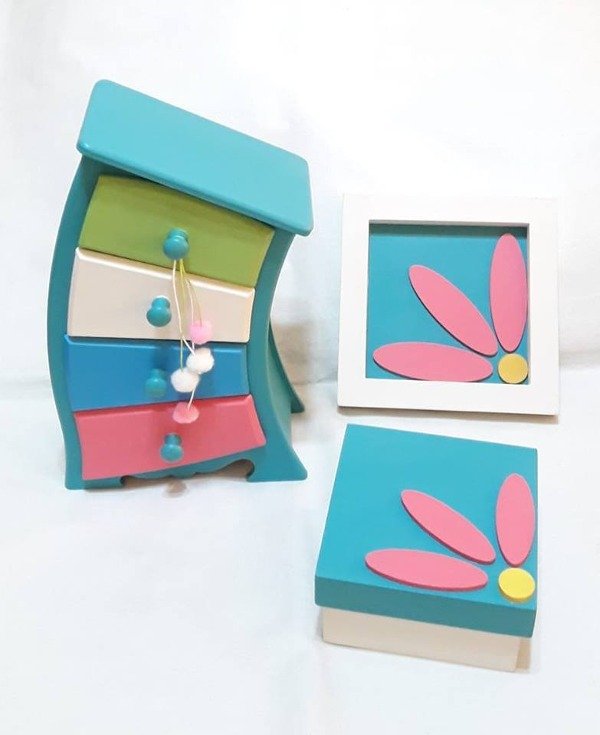 Producto - Alhajero- Cuadrito- Caja