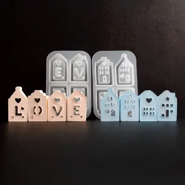 Producto - Molde casitas portavela - 8