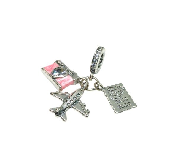 Producto - CHARM COLGANTE TRIPLE - VIAJE