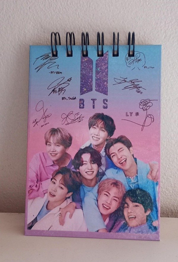 Producto - Anotador BTS