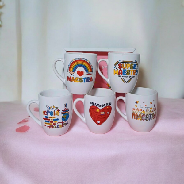 Producto - TAZA BOMBE "DIA DEL MAESTRO"X12