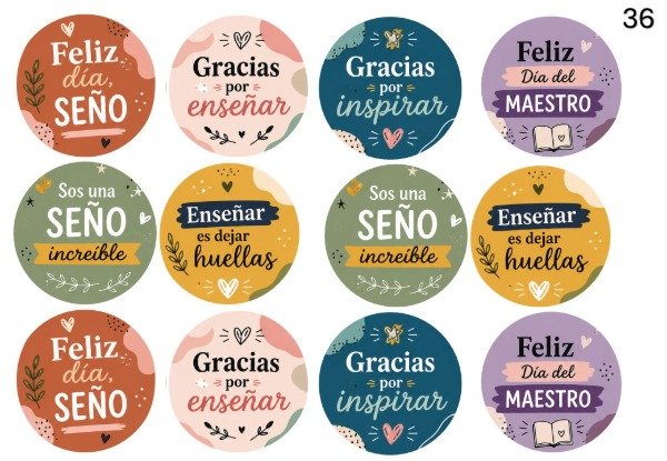Producto - LAMINA COMESTIBLE DIA DEL MAESTRO 36 - 1