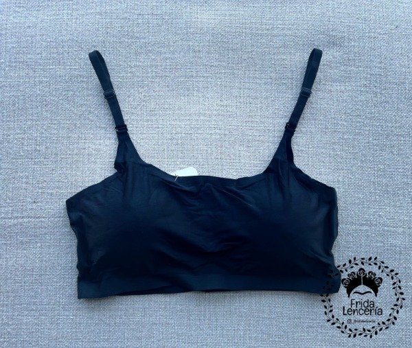 Producto - Top segunda piel c/ broche Negro