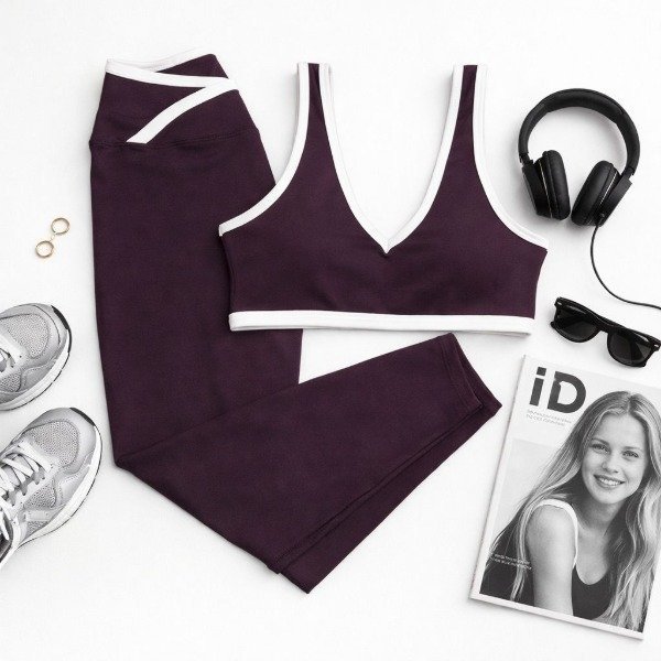 Producto - Conjunto Deportivo Caroline Violeta - COD 4633