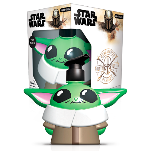Producto - STAR WARS JABON LIQUIDO 3D BABY YODA 500 ML, NUEVO