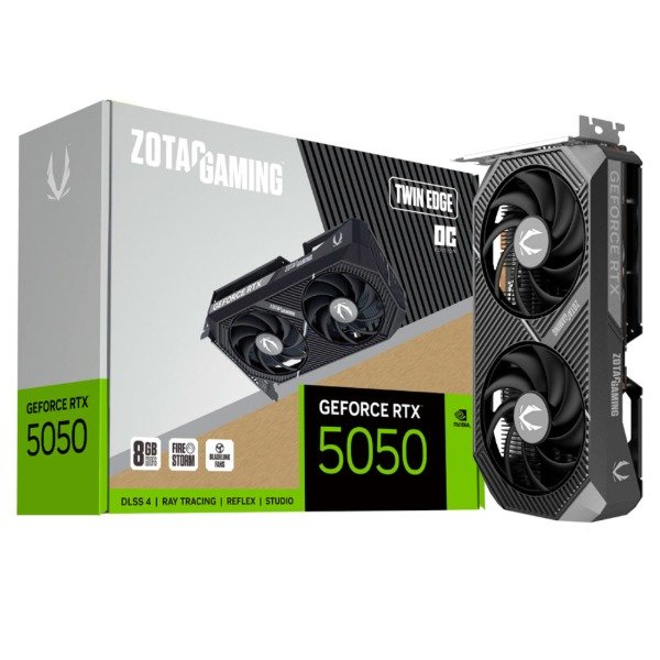 Producto - GPU ZOTAC GAMING GEFORCE RTX5050 TWIN EDGE OC