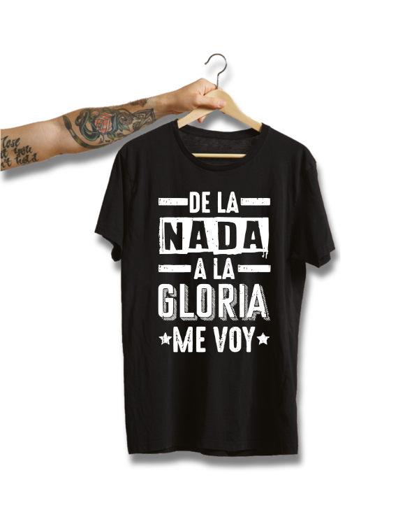 Producto - REMERA DE LA NADA A LA GLORIA + PILUSO DE REGALO