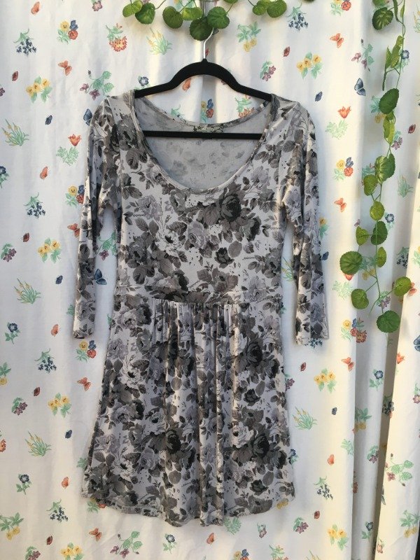 Vestido gris  Rositas
