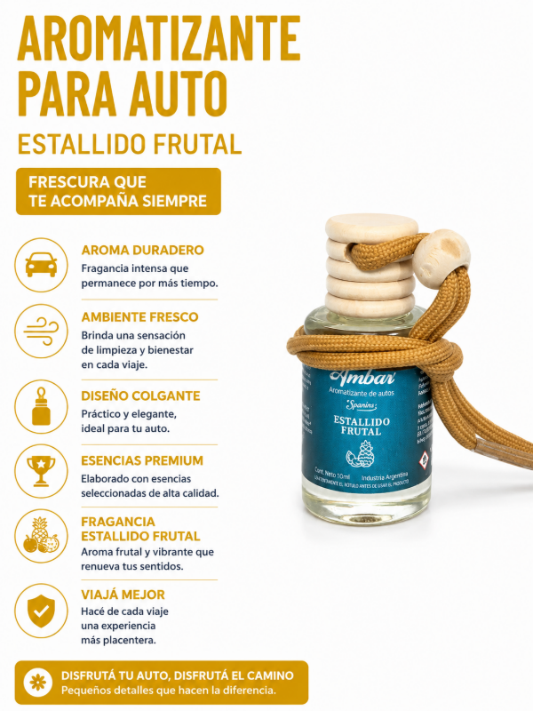 Producto - Fragancias perfume auto - 3