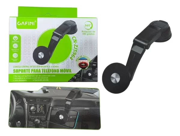 Producto - HOLDER SOPORTE PORTACELULAR PARA AUTO MAGNETICO CAFINI EXTENSIBLE