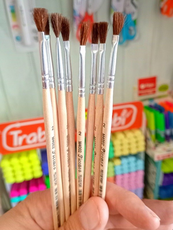 Producto - Pincel N 2 Piccaso Pelo de Pony