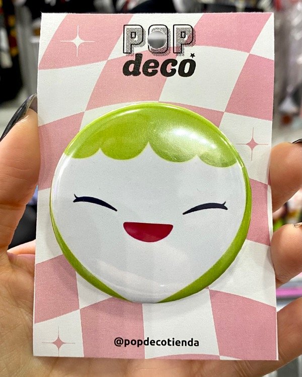 Producto - Pin Lovely verde