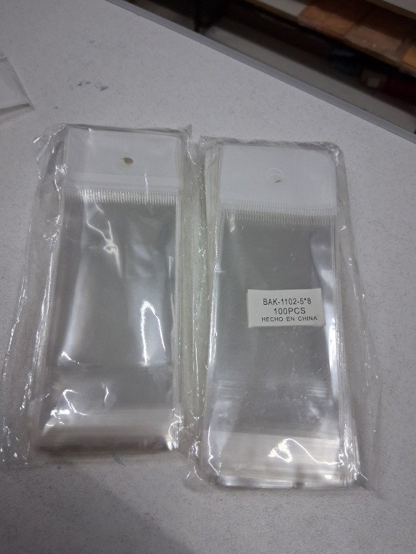 Producto - Bolsa transparente  pp x 100u medida 5x8