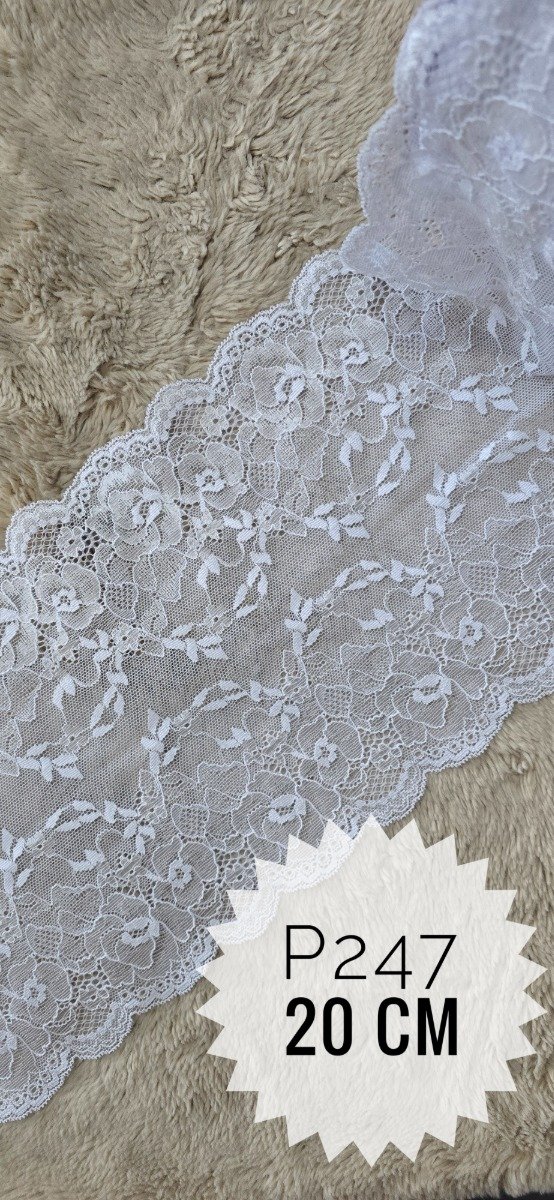 Producto - P247 PUNTILLA BLANCA 20 cm