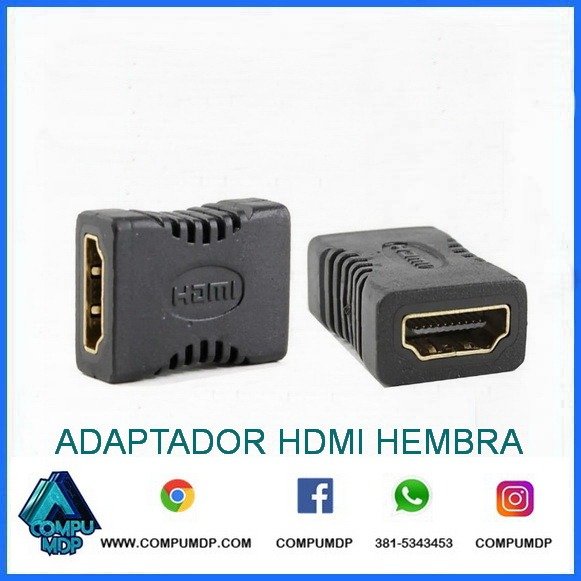 Producto - ADAPTADOR HDMI H. A HDMI H. PARA ALARGUE