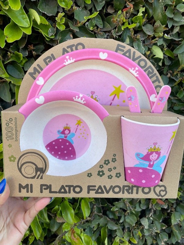 Producto - Juego de Bambú niño 5 piezas - 1