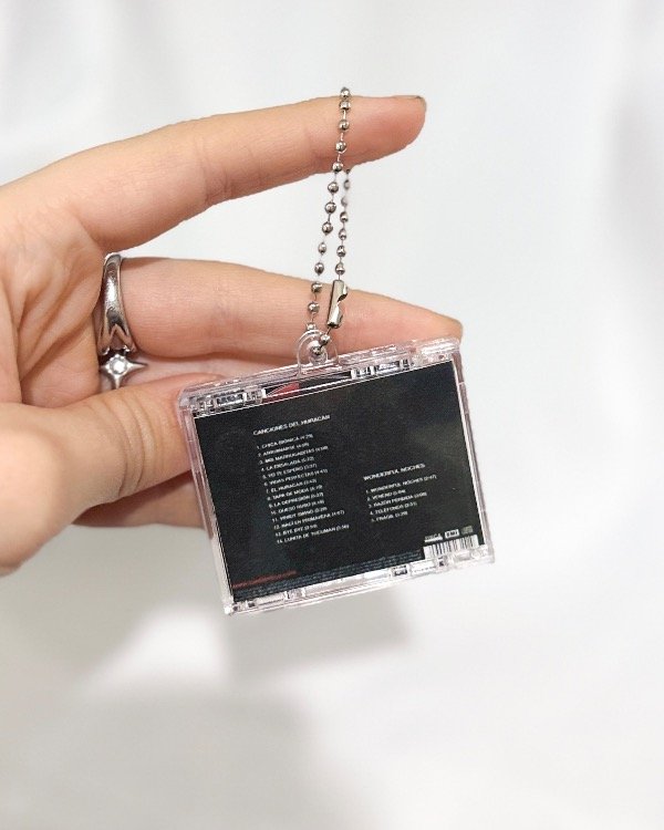 Producto - Llavero Mini Cd CANCIONES DEL HURACÁN Tan Bionica con NFC - Llaveros - 3