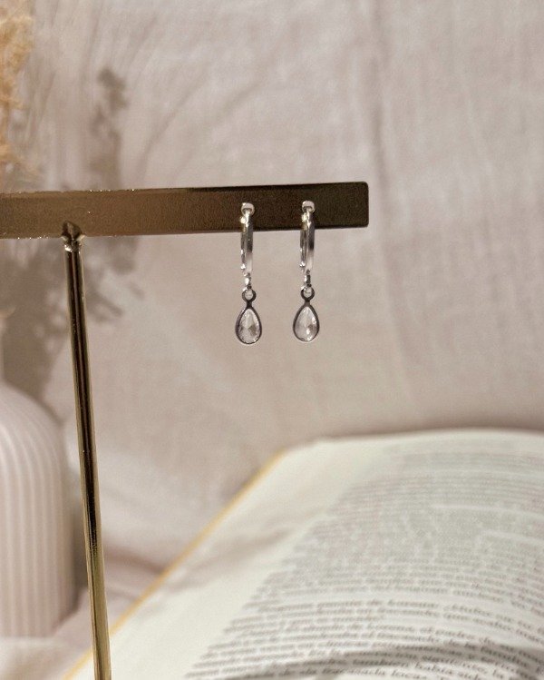 Producto - Argollas gotita cubic