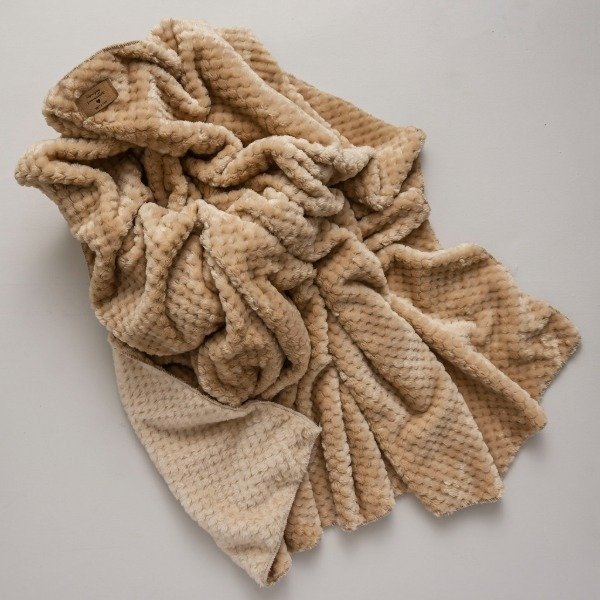 Producto - Manta honey beige