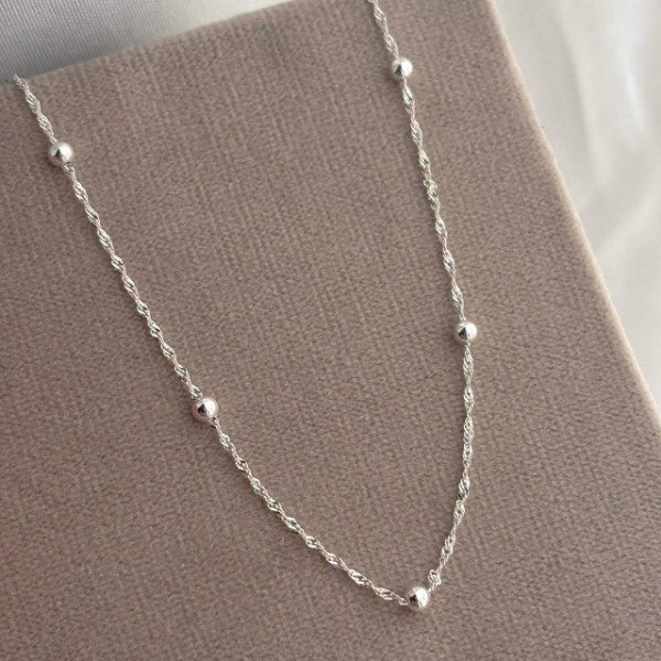 Producto - Cadena Singapur con bolitas (cod.743)