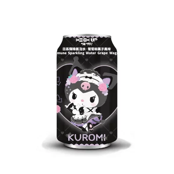Producto - Gaseosa Kuromi II Grape Wagashi Flavour 330ml