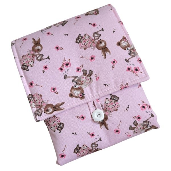 Producto - Cambiador coneja y ositos rosa