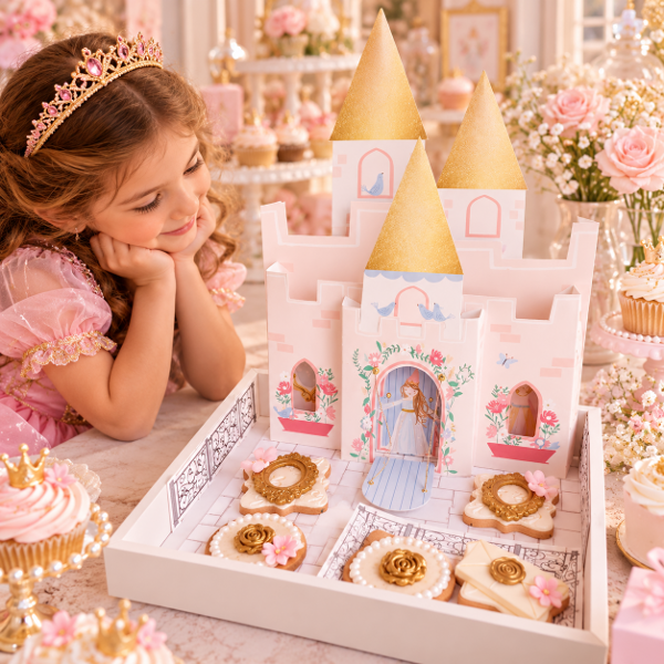 Producto - Set Bandeja Desayuno Castillo princesas - 5
