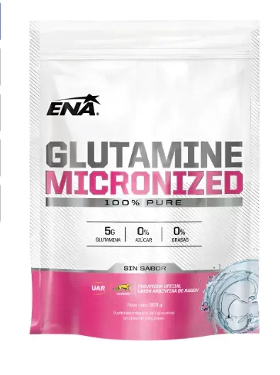 Producto - Glutamina Ena 300 Grs Rápida Recuperación (60 Servicios) neutra