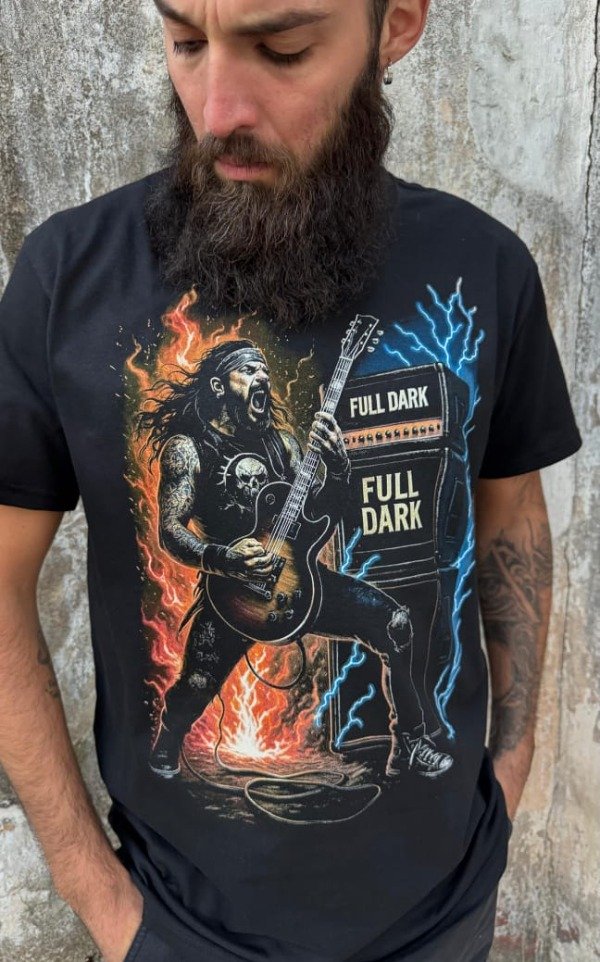 Producto - Remera Heavy -Brilla en la Oscuridad- Actitud que se Ilumina
