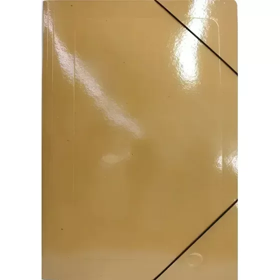 Producto - Carpeta plastificada c/elastico oficio 25 x 35 Kraft
