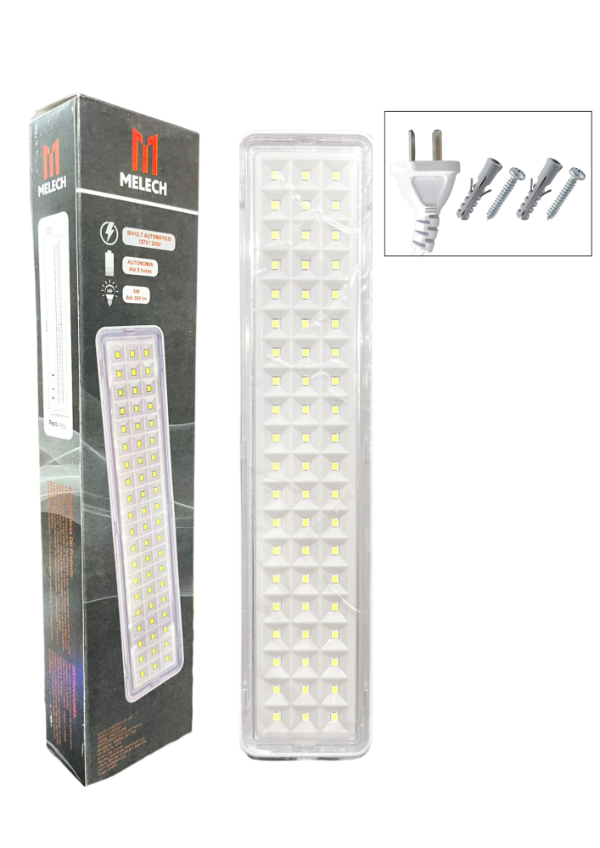 Producto - LUZ DE EMERGENCIA CON ENCHUFE 60LEDS 544