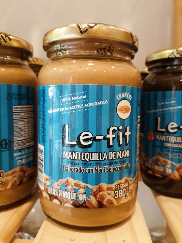 Producto - Mantequilla de mani - Crunchi