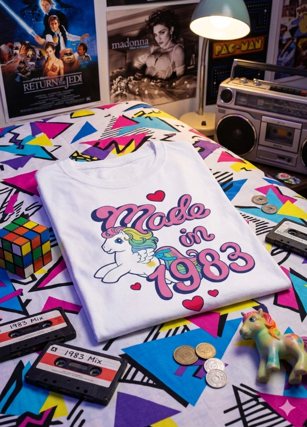 Producto - Remera Mujer Mi Pequeño Pony 1983