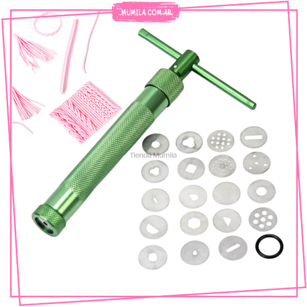 Producto - Eyector metal extrusor pasta Ballina o Porcelana