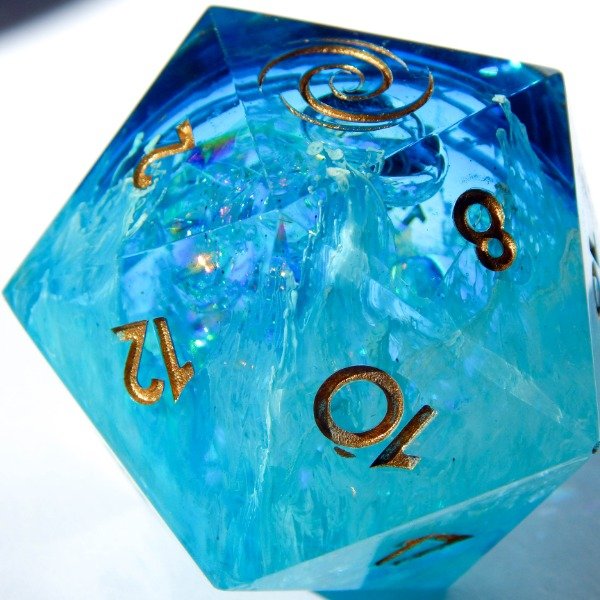 Producto - JUMBO LIQUID SPIRAL: TURQUOISE SAVE