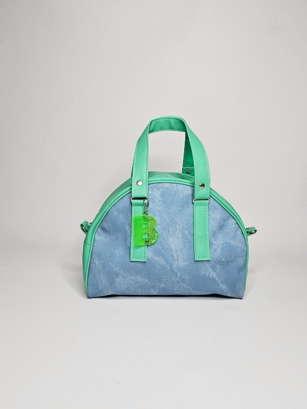 Producto - bandolera Julia jean aqua