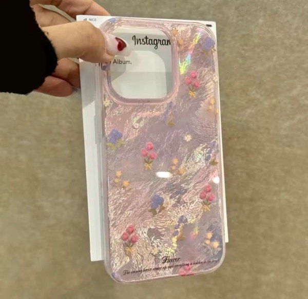 Producto - Case Flower Nácar