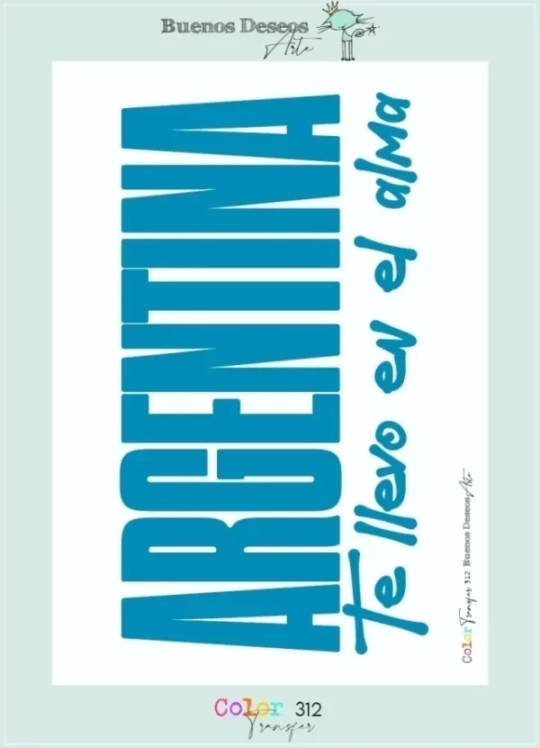 Producto - Lamina A4 Termotransferible Cod. CT312