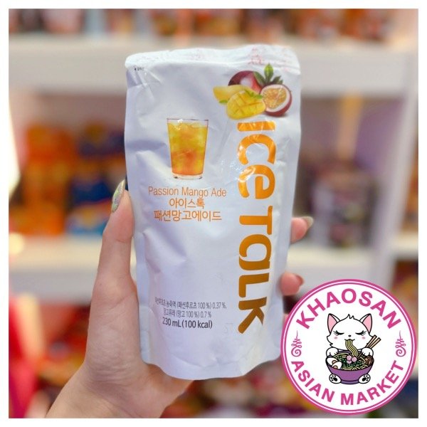 Producto - Jugo Koreano en bolsa de mango y maracuyá