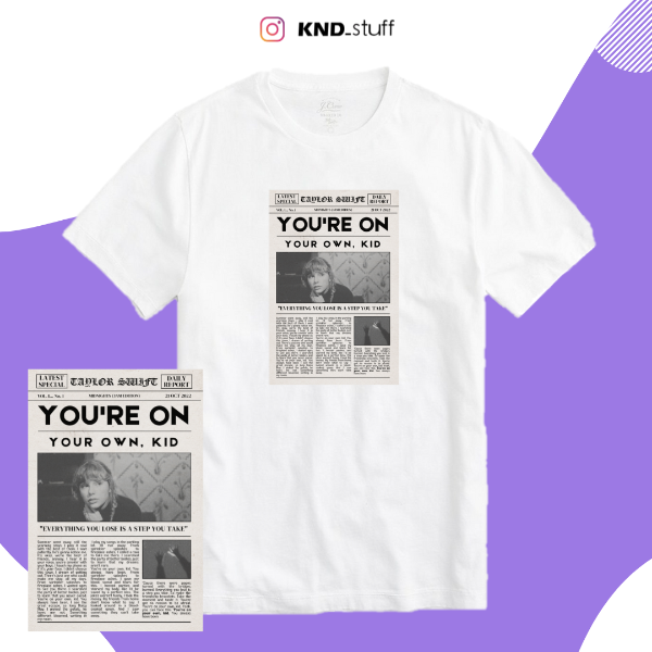Remera You're on your own, kid
