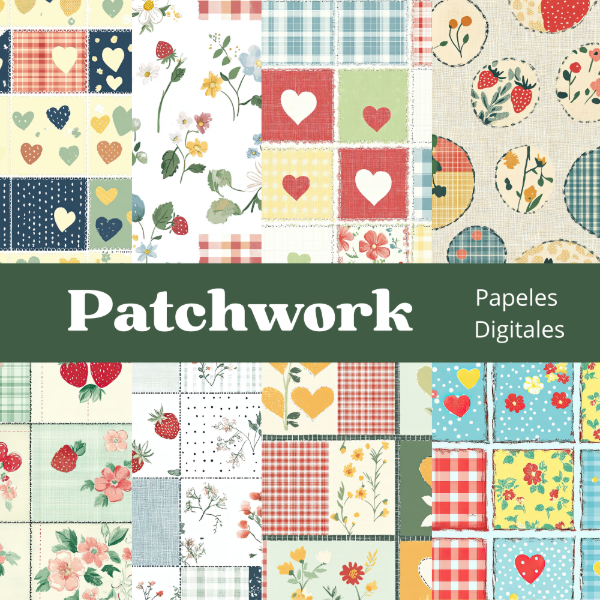 Producto - Patchwork - Papeles Digitales - PA-K27