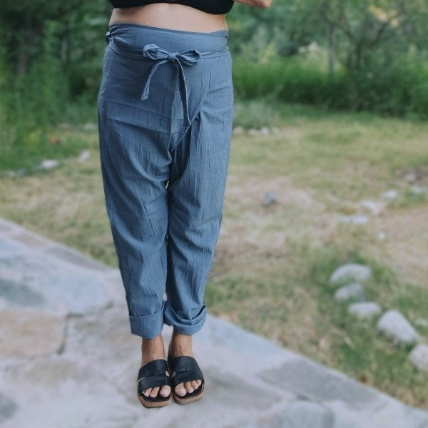 Producto - Pantalon Cruzado Azul Acero - 2
