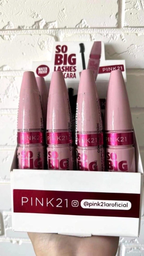 Producto - Máscara de Pestañas Pink 21 So Big Lashes - Waterproof Volumen XL