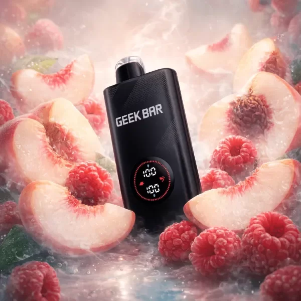 Producto - GEEKBAR Z35 35000 PUFF SABOR WHITE PEACH RASPBERRY (DURAZNO FRAMBRUESA)