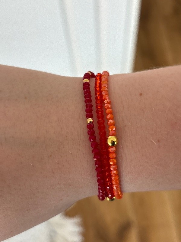 Producto - Trío de Pulseras Fuego